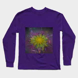 Abstract flower fractal Long Sleeve T-Shirt